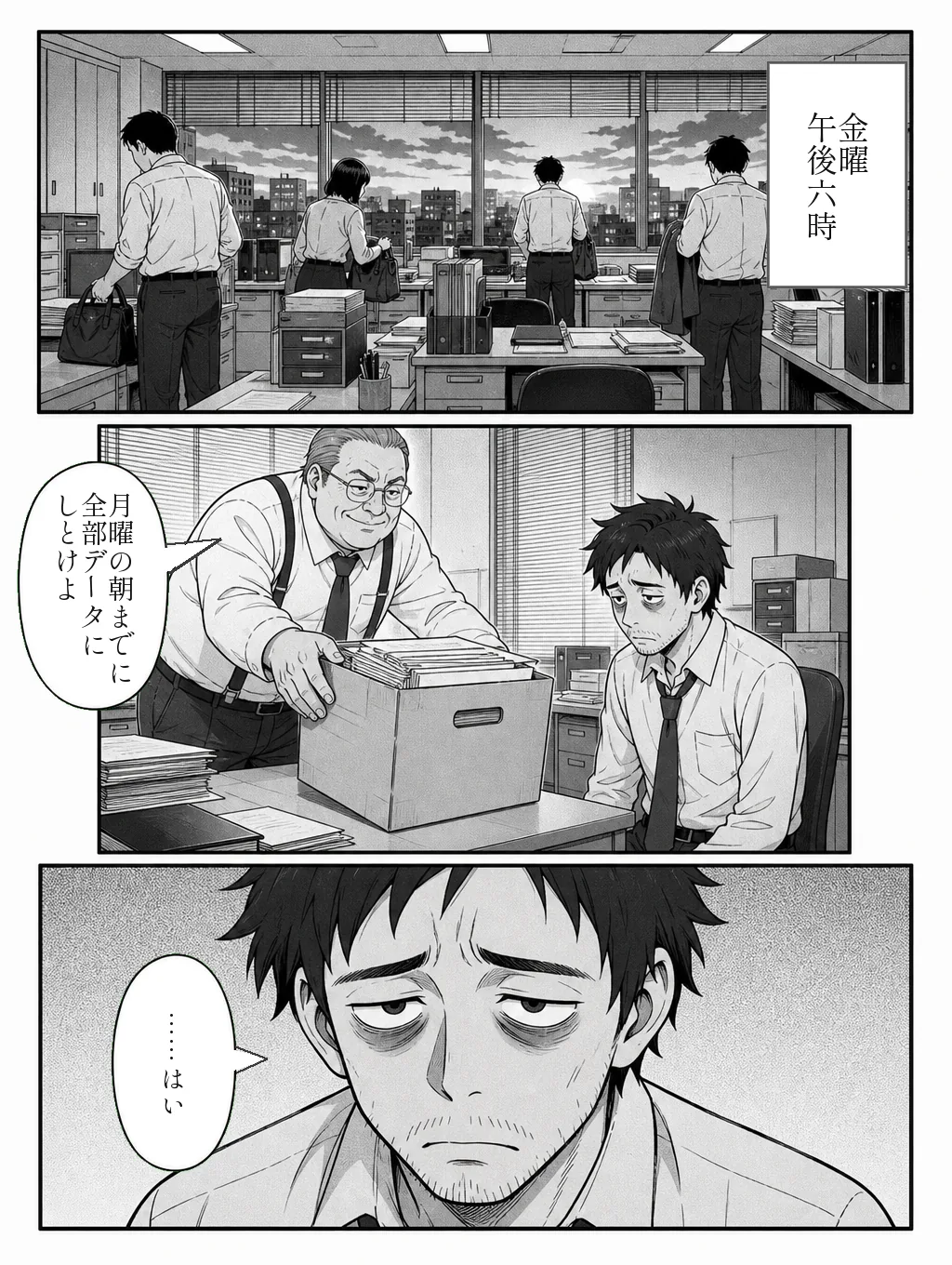 月曜の朝までに 1ページ目