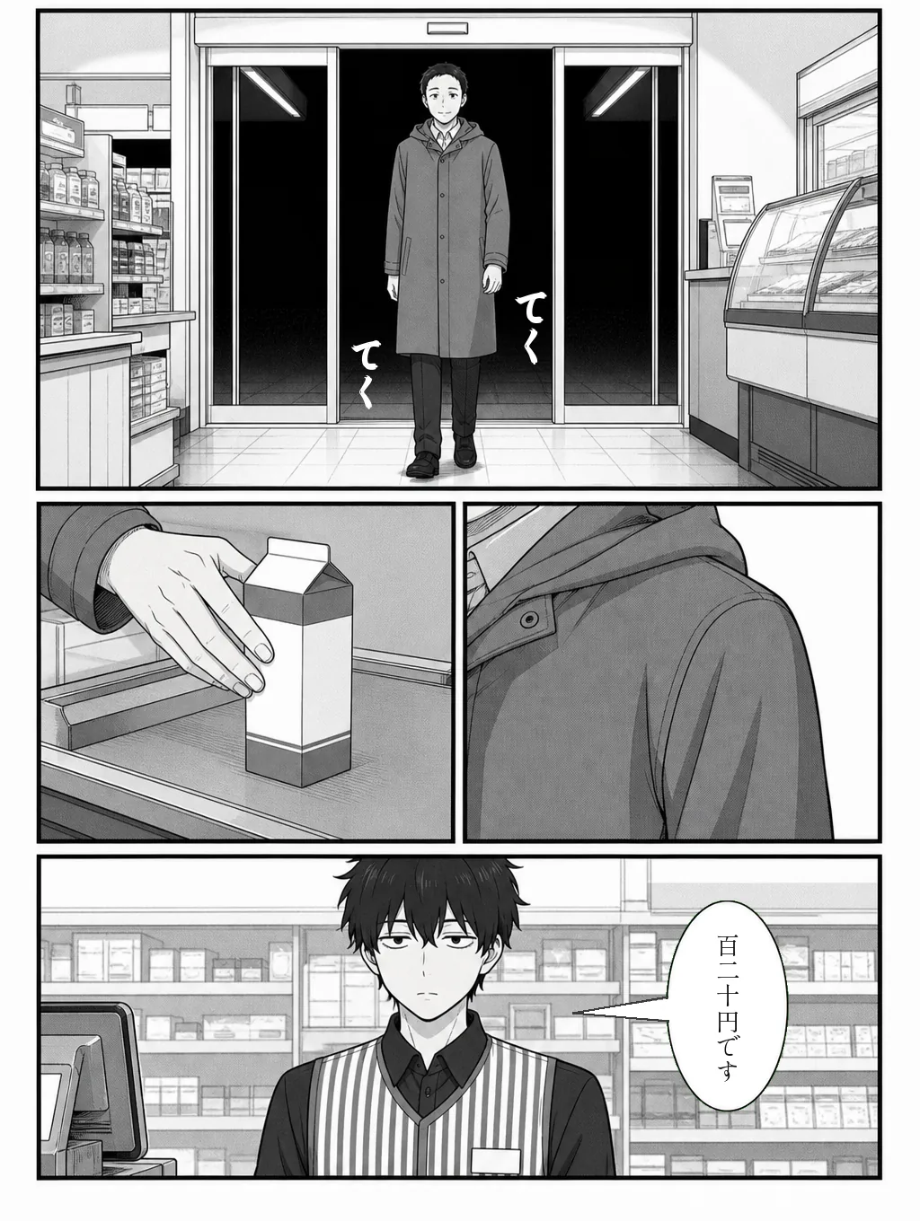 水曜の客 2ページ目