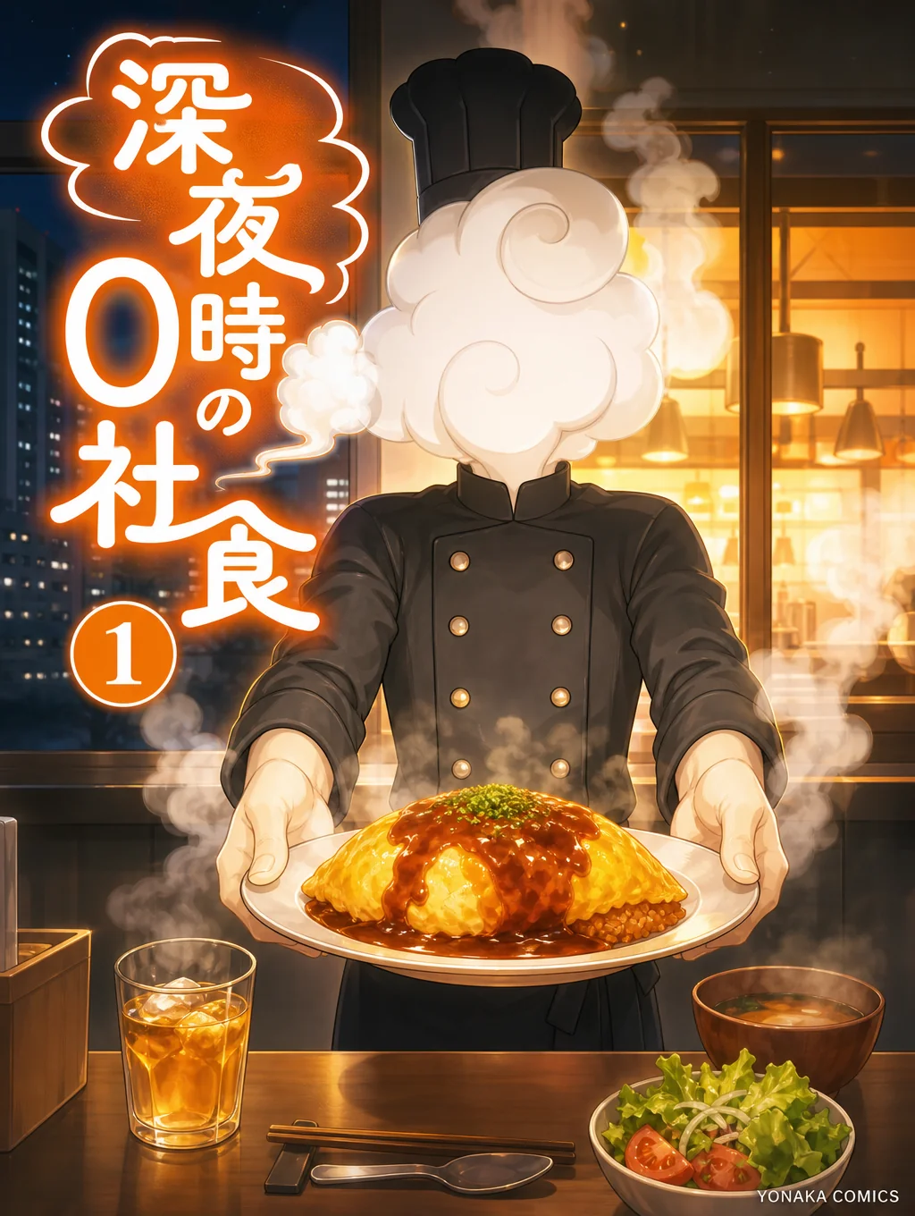 深夜0時の社食 表紙